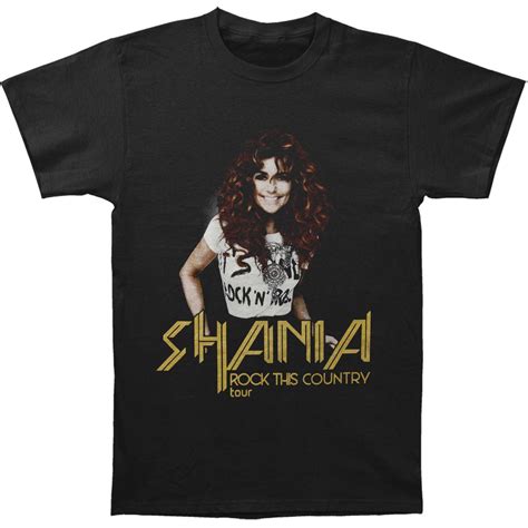 shania twain concert shirt